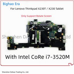 Motherboard For Lenovo Thinkpad X230T X230 Tablet Laptop Motherboard With i73520M i53220M CPU Fru 04X3744 04Y2040 04W6720 04W6804 04X3741