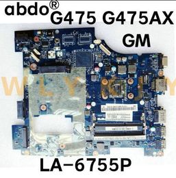 Motherboard For Lenovo G475 G475AX laptop motherboard LA6755P motherboard AMD CPU DDR3 has been 100 fully tested