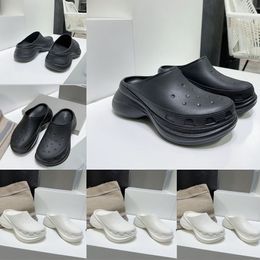 balencig balencias Classic Topquality Arch 23SS cave new season Slippers Womens Upper circle unique Designer shoes bottom heighten slippers Open at back easily wea