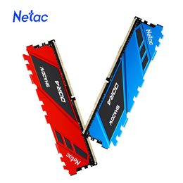 RAMs Netac Ram memory DDR4 3200MHZ 16gb 8 gb Memoria RAM ecc ddr4 ram 16gb 3200MHz 3600MHz 2666MHz XMP 2.0 Heat sink for AMD Inter M