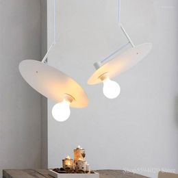 Pendant Lamps Nordic Circular Chandelier Modern Simple Kitchen Hanglamp Dining Room Creative Living Light Suspension Hanging