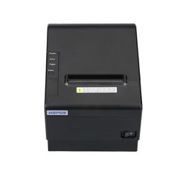 Printers HSPOS 80mm 260mm/s ESC/POS Command Thermal Receipt Pos Printer OPOS Driver IOS Andriod Wins System HSJ80