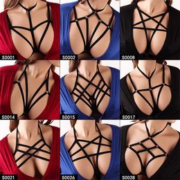 50% OFF Ribbon Factory Store Exciting New Pentagon Female Body Underwear Slave Women's Ligament Bra