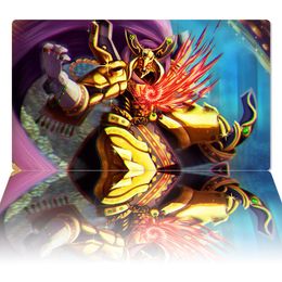 Rests YuGiOh Playmat Eldlich the Golden Lord TCG OCG CCG Trading Card Game Mat Anime Mouse Pad Rubber Desk Mat Zones Free Bag 60x35cm