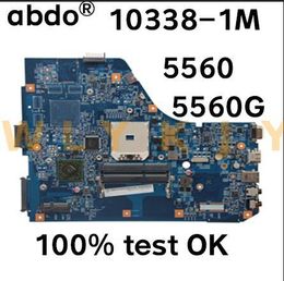 Motherboard For Acer Aspire 5560 5560G laptop motherboard 103381 motherboard JE50 48.4M702.011 mbrnw01001 DDR3 100% test work
