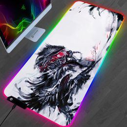 Pads Apex Legends Keyboard RGB Mousepad Computer Gaming Mouse Pad Speed Padmouse Large Grande Mouse Mat Office Desk Protector Desktop