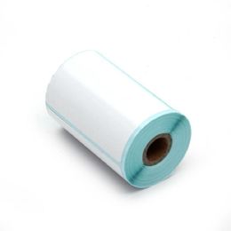 Printers Milestone 10 rolls /bag 2/3 inch Thermal barcode label Paper 58mm/80mm for printing