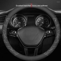 Steering Wheel Covers Car Cover Automotive Protector Automobile Decorative Replacement Reusable Removable Type 1 Square Mark