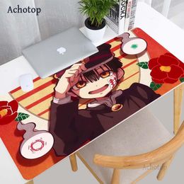 Rests Mouse pad Hanako Kun Computer Laptop Anime Keyboard Mouse Mat Large Mousepad Keyboards Gamers Decoracion Desk Mat For CSGO