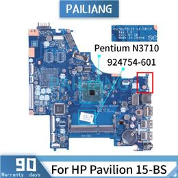 Motherboard For HP Pavilion 15BS Pentium N3710 Laptop Motherboard 924754601 LAE811P SR2KL DDR3 Notebook Mainboard
