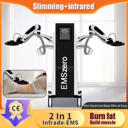 High-end beauty EMSZERO New Infrared RF Heat Neo 14Tesla 6000W Nova EMS HI-EMT Body Sculpture Muscle Machine Weight Infrared Heat Electromagnetic