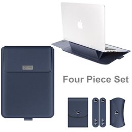 Backpack 14 Inch Laptop Stand for Macbook Air Pro 13 Case Four Piece Set Laptop Sleeve Bag for Xiaomi Lenovo Huawei Matebook 13 Stand