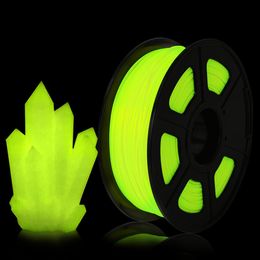 Scanning Glow In Dark PLA Filament 1kg 1.75mm Luminous for FDM 3D Printer Diameter Tolerance 0.02mm 100% No Bubble 3D Printing Material