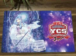 Rests YuGiOh Girl Witchcrafter Madame Verre TCG Mat Trading Card Game Mat CCG Playmat Antislip Rubber Mouse Pad Desk Table Play Mat