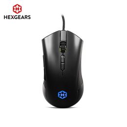 Mice HEXGEARS GM313 Gaming mouse Mice 5000 DPI RGB Programmable 7 Independently Buttons Game Computer mouse For Laptop PC gamer