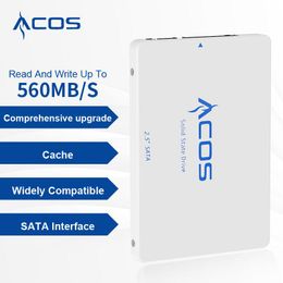 Drives SSD Hard drive disk 2.5 SATA3 120GB 240GB 480GB 128GB 256GB 512GB 960GB 1TB 2TB HDD Internal Solid State for Desktop Laptop ACOS