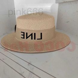 Wide Brim Hats & Bucket Hats Designer Women Straw Hat Fashion Luxury Casual Designer Natural Soft Shaped Summer Wide Brim Beach Sun Cap UV Protection 6ZNW