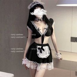 50% OFF Ribbon Factory Store Underwear seductive maid internet celebrities will show great enthusiasm throughout their big chests