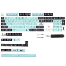 Accessories 132 Key MIZU Keycap XDA Keycaps for Dz60/RK61/64/Gk61/68/75/84/980/104 Mechanical Keyboard Key Cap 7U Split Spacebar