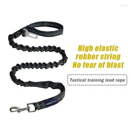 Dog Collars Large And Medium Traction Rope Elastic Buffer Safety Training Anti Tearing Explosion-proof Washing Wholesale