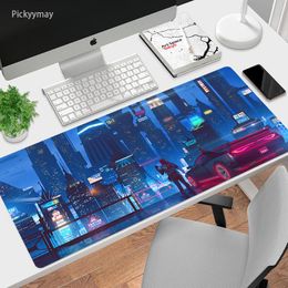 Rests Big Mouse Keyboard Pads Cyberpunk Laptop Gamer Rubber Overlock Large Mouse Mat XXL Mouse Pad Desk Cup Mat Gaming Mouse Pads