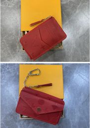 M69431 CARD HOLDER RECTO VERSO Designer Fashion Womens Mini Zippy Organizer Wallet Coin Purse Bag Belt Charm Key Pouch Pochette Accessoires AA11