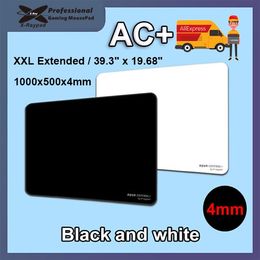 Pads 1000x500x4mm XXL Extended / 39.3" x 19.68" Xraypad Aqua Control+ Black Or White Version Gaming Mouse Pads
