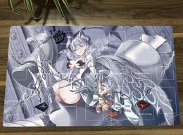 Rests YuGiOh Duel Playmat Labrynth of the Silver Castle TCG CCG Mat Trading Card Game Mat Mouse Pad Mousepad Table Desk Mat 60x35cm