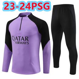 Survetement Chandal S Mbappe Tuta Tracksuits Training Suit Soccer Sets Ensemble Jacket Vest Top Quality Mens Kids Kit Jogging jacketstop qing