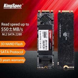 Drives KingSpec M2 SSD SATA 128GB 256GB 512GB 1TB internal Solid State Drive M.2 2280 SSD NGFF SATA SSD M2 SSD M.2 Drives for Laptop