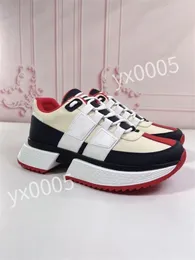 Hot Designer flat sneaker trainer casual shoes leather white letter overlays fashion platform mens womens low sneakers
