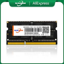 RAMs WALRAM DDR3L RAM 2GB 4GB 8GB1333MHZ 1600MHz 1866MHz Laptop Computer Memory DDR3L 204pin Notebook memory NON ECC 1.35V