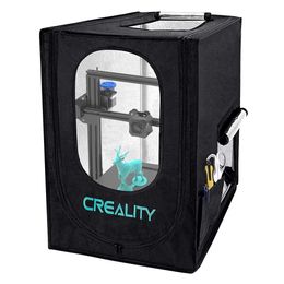 Scanning CREALITY 3D Printer Enclosure Small Size 72*60*48CM Aluminium Foil With Frame Retardant Safe Quick Easy Installation