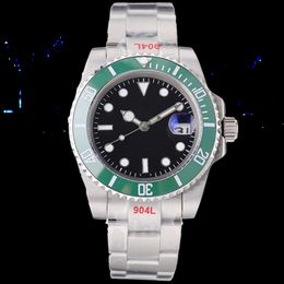 sapphire watch casual small luxury personality new automatic mechanical ceramics watchesfull 40mm 904 stainless steel Swim wristwatches luminous waterproof