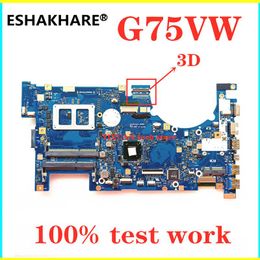 Motherboard For ASUS G75V G75VX G75VW 2.1 /2.4 3D HM77 DDR3 laptop motherboard tested SLJ8C 100% work original mainboard