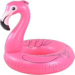 Sand Play Water Fun Giant Inflatable Flamingo Pool Float Party Pool Tube with Fast Valves Summer Beach Swimming Pool Lounge Raft Decorations Toys 230526