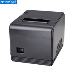 Printers Xprinter Thermal Printer 80mm With Auto Cutter USB Network POS Receipt Printers High Speed 200MM/s Kitchen Restaurant Printer