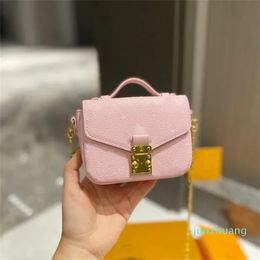 Designer -Chain Bags Woman Summer Fashion High Sense Cross-body Bag Versatile Portable Small Square Bag