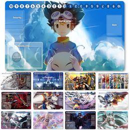 Pads HOT Board Game DTCG Playmat Table Mat Size 60X35 cm Mousepad Play Mats Compatible for Digimon TCG CCG RPG209599