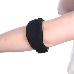 Knee Pads Elbow & 1PC Adjustable Basketball Badminton Tennis Golf Support Golfer's Strap Lateral Pain Syndrome Brace