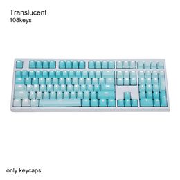 Combos 87 104 108 Keys Colourful Gaming Mechanical Keyboard Keycap Set Office Ergonomic Replacement Decoration Computer PBT Accessories