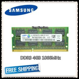 RAMs Samsung DDR3 4GB 1066MHz Laptop memory PC38500S notebook RAM 8500 4G SODIMM