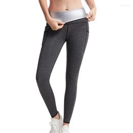 Women's Leggings Seamless Women Sauna Workout Tights Fitness Sports Yoga Pants High Waist Tummy Control Running Training