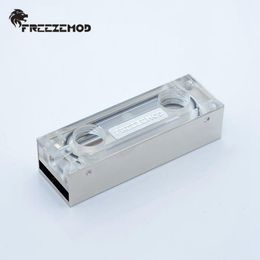 Cooling FREEZEMOD computer pc water cooler hard drive M2 solid state hard Disc cooling water block Armour for 2280. M2ZBSR