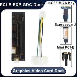 Stations PCI E EXP GDC Video Card Docking Station External Laptop Dock Graphics Card Laptop Adapter ( Mini PCIE / NGFF / Expresscard )