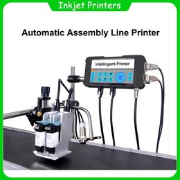 Phezer Printer Impresora 25.4/50.8mm Inkjet Batch Barcode Date Number Expiry Machine For Small Business