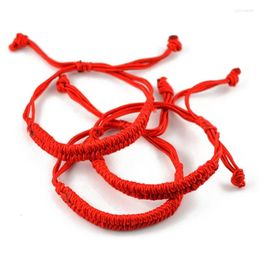 Link Bracelets Adjustable Cotton Rope Braided Couple Bangle Friendship Jewellery Gift For Women Men