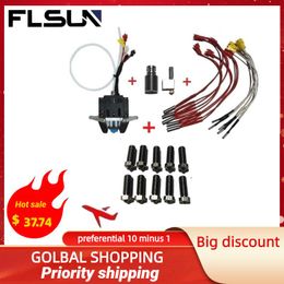 Scanning 3D Printer Accessories for Flsun SR Set Effect Module and Nozzle Parallel Arm/Heat Rod/Thermistor Kit/Brass/Stainless