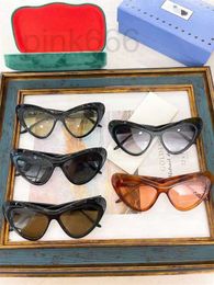 Sunglasses Designer 2023 New Product sunglasses INS Network Red Same Plate Personalized Fashion Cat Eye Women X1RH