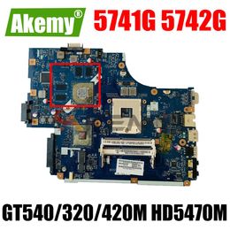 Motherboard LA5893P 5742G motherboard GT540M GT320M GT420M HD5470M GPU For Acer 5740 5741 5742 5741G 5742G laptop motherboard mainboard